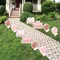 Big Dot of Happiness Pink Rose Gold Birthday - Balloon and Present Lawn Decorations - Outdoor Happy Birthday Party Yard Decorations - 10 Piece